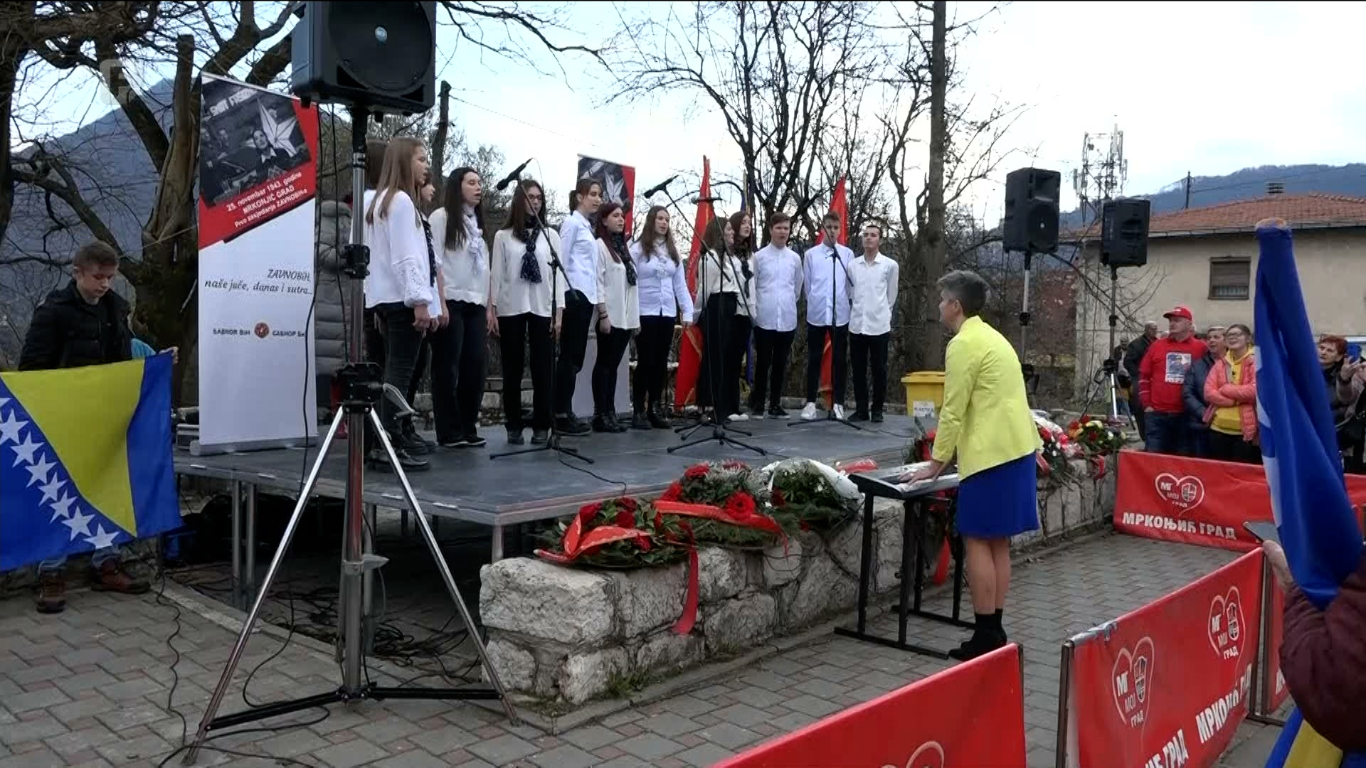 Stotine antifašista u Mrkonjić Gradu proslavile Dan državnosti